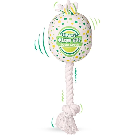 Tootsie Roll Blow Pop Plush & Rope Dog Toy 20''