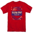thumbnail image 1 of Tootsie Roll Blow Pop Rough S/S Adult 18/1 T-Shirt Red, 1 of 1