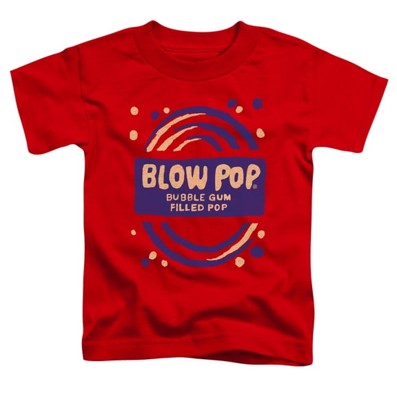 Tootsie Roll Blow Pop Rough S/S Toddler T-Shirt Red