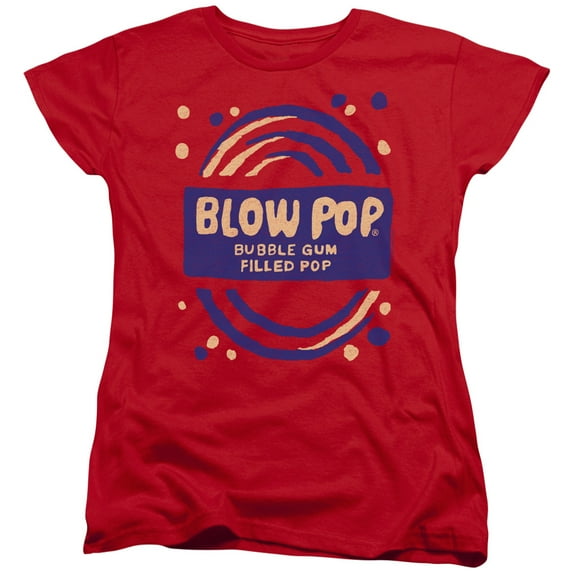 Tootsie Roll Blow Pop Rough S/S Women's T-Shirt Red