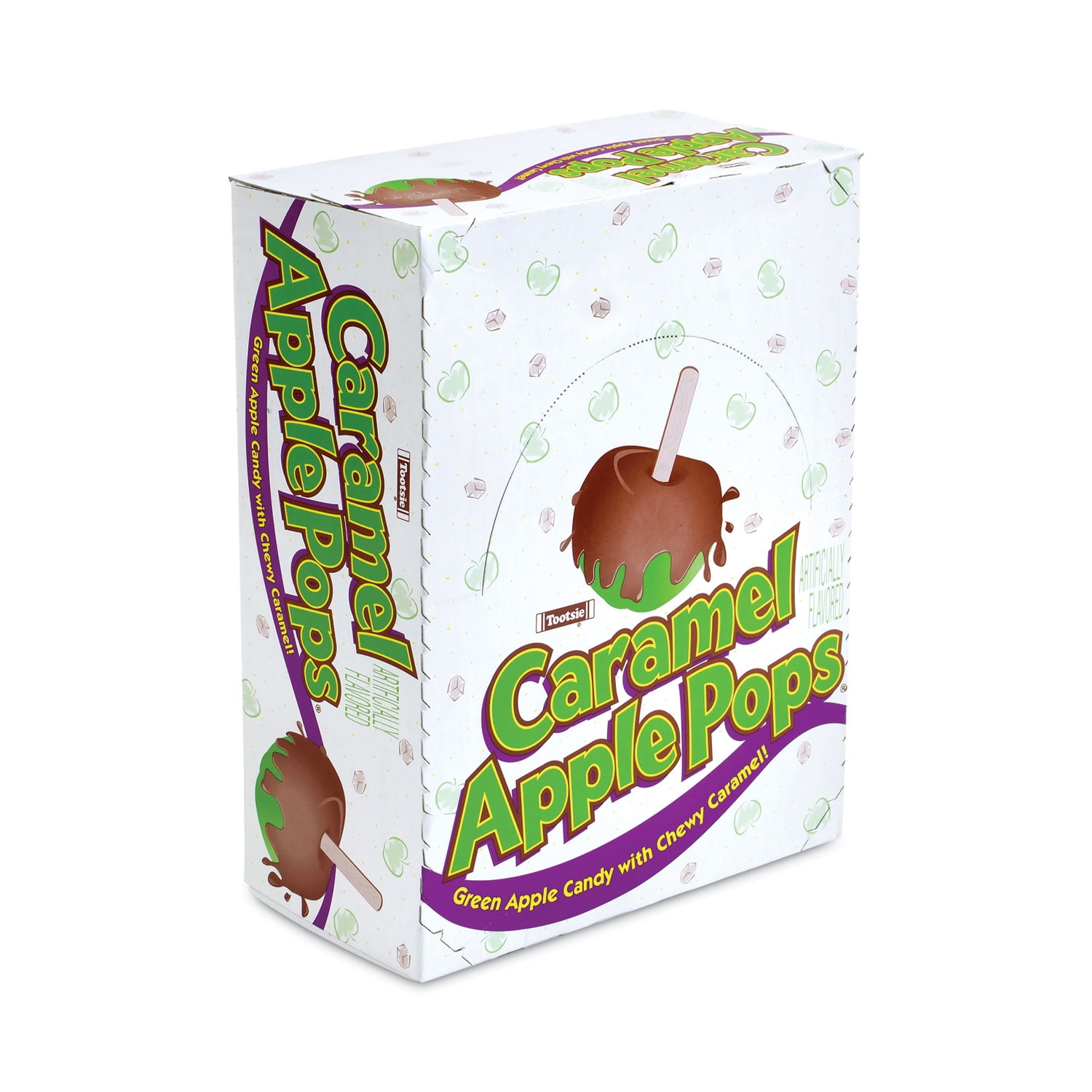 Tootsie Roll Caramel Apple Pops, 0.63 oz, 48/Carton, Ships in 13