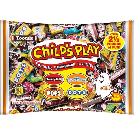 Tootsie Roll Child's Play, Assorted Gluten Free and Peanut Free Candy, 45.4 oz bag