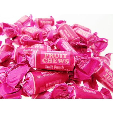 Tootsie Roll FRUIT PUNCH 8oz Fruit Chews Half Pound Candy NEW FLAVOR