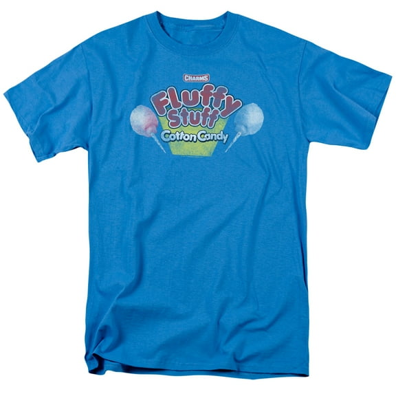 Tootsie Roll Fluffy Stuff Logo Officially Licensed Adult T Shirt
