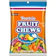 thumbnail image 1 of Tootsie Roll Fruit Chews, Assorted Fruit Flavors, 7 oz. Gluten Free, Peanut Free., 1 of 5