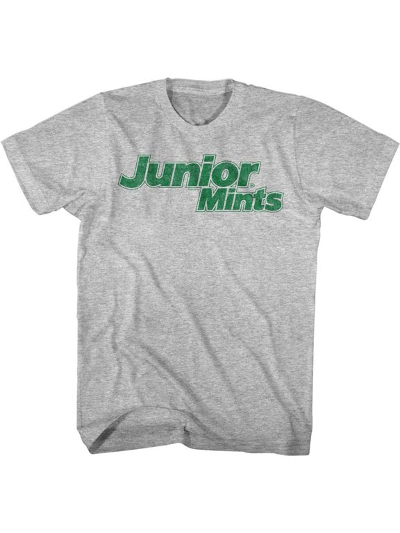 Tootsie Roll Junior Mints Logo Gray Heather T-Shirt