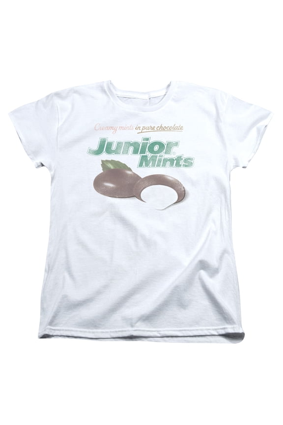 Tootsie Roll - Junior Mints Logo - Women's Short Sleeve Shirt - Medium
