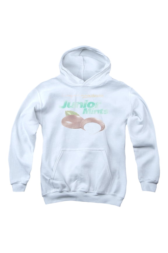 Tootsie Roll - Junior Mints Logo - Youth Hooded Sweatshirt - Small