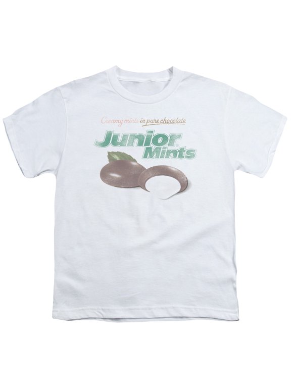Tootsie Roll - Junior Mints Logo - Youth Short Sleeve Shirt - Small