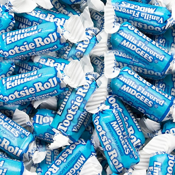 Tootsie Roll Limited Edition Vanilla Flavored Midgees - 16-oz. Bag