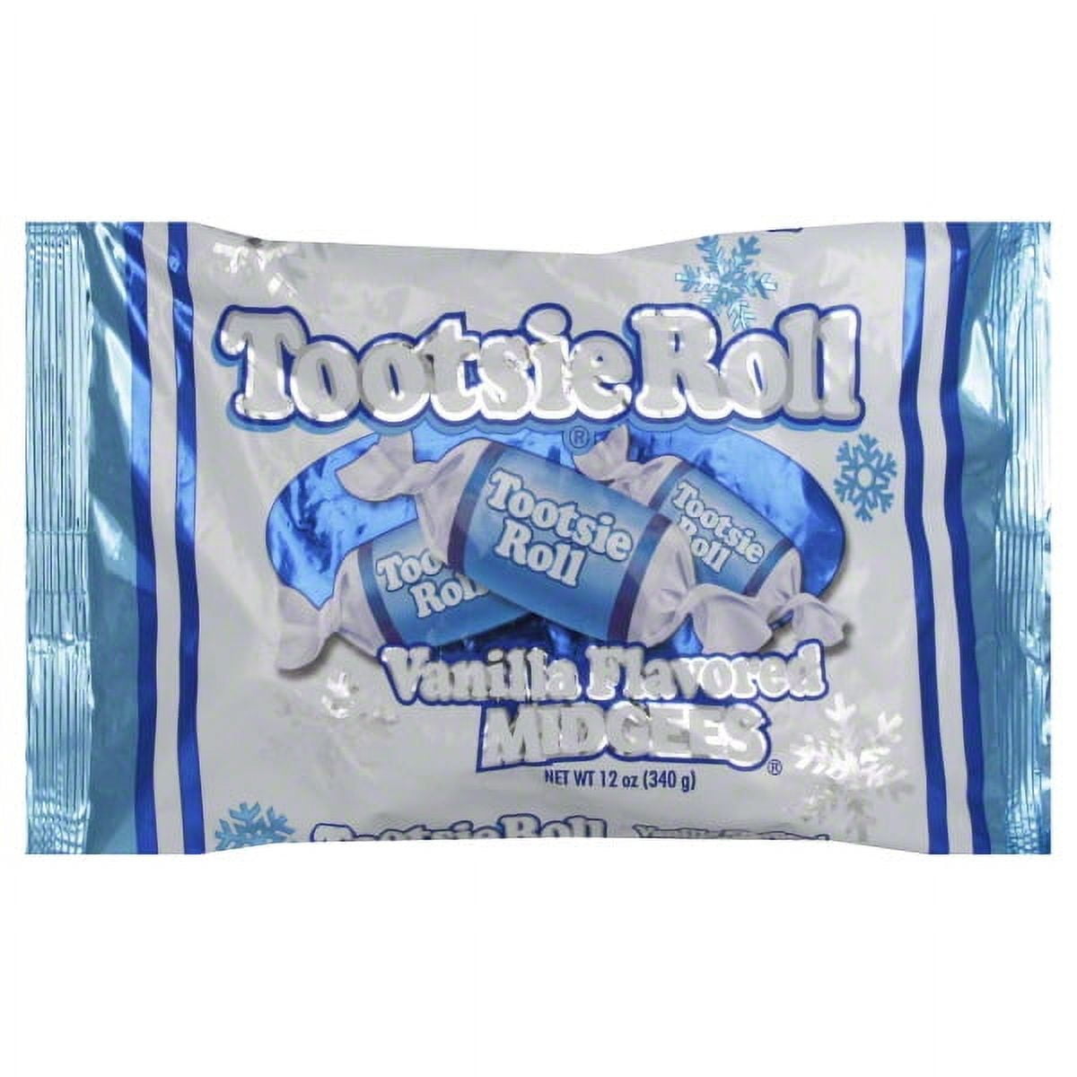 Tootsie Roll, Midgees Candy, Vanilla Pack of 2