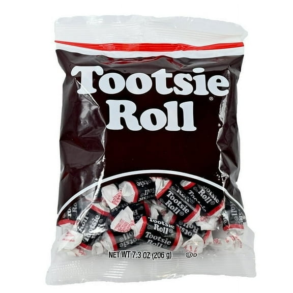 Tootsie Roll Midgees, Chocolate Candy Peg Bag, 7.3 oz (Pack of 1)