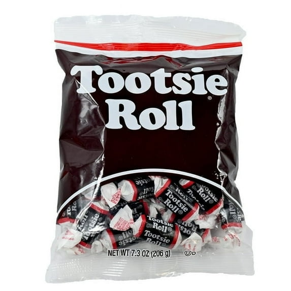 Tootsie Roll Midgees, Chocolate Candy Peg Bag, 7.3 oz (Pack of 1)