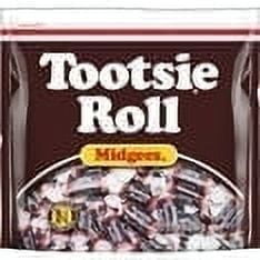 Tootsie Roll Midgees, Gluten Free and Peanut Free Chocolate Taffy, 15 oz, 3 Pack