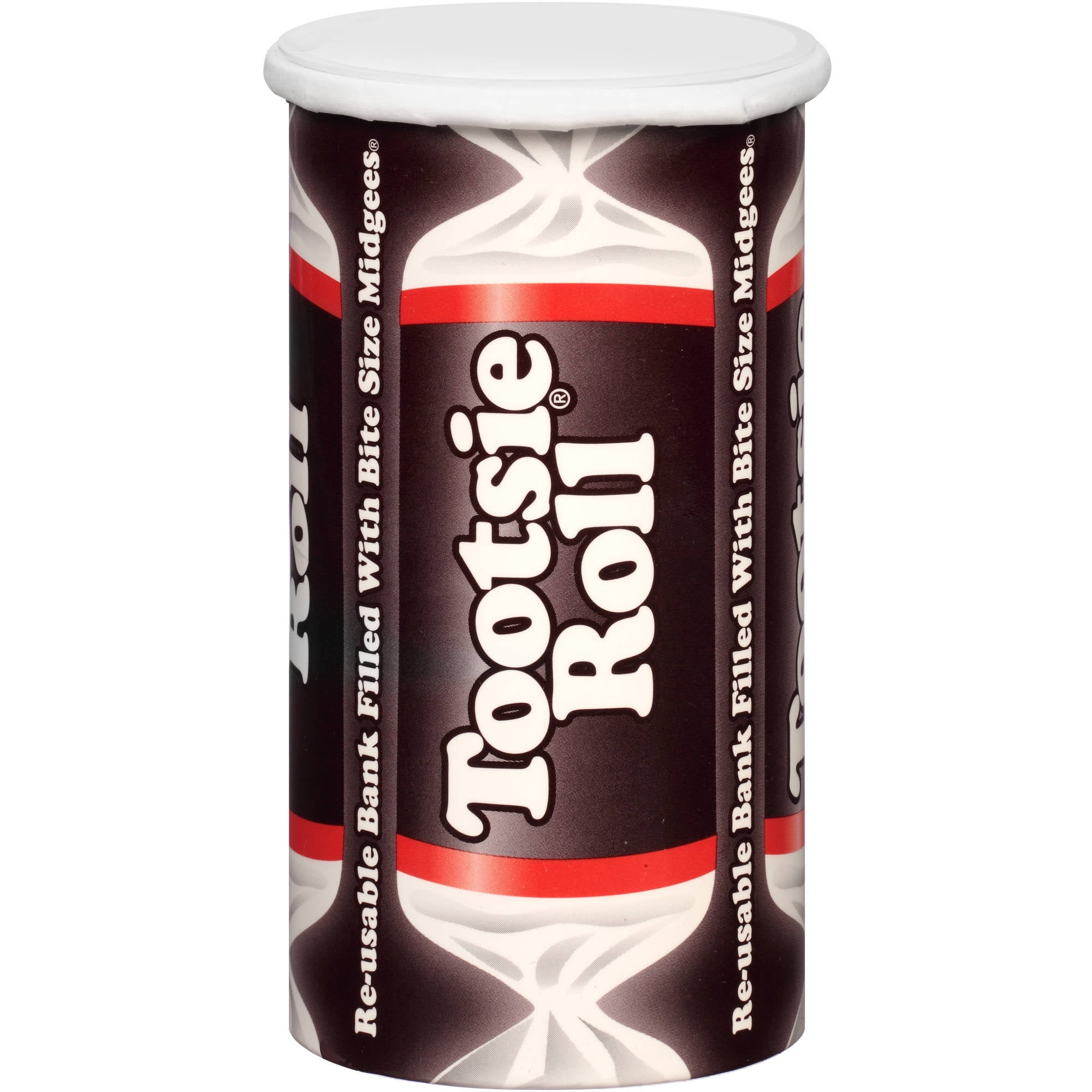 Tootsie Roll Midgees, Plus Reusable Bank, Gluten Free, 4 oz