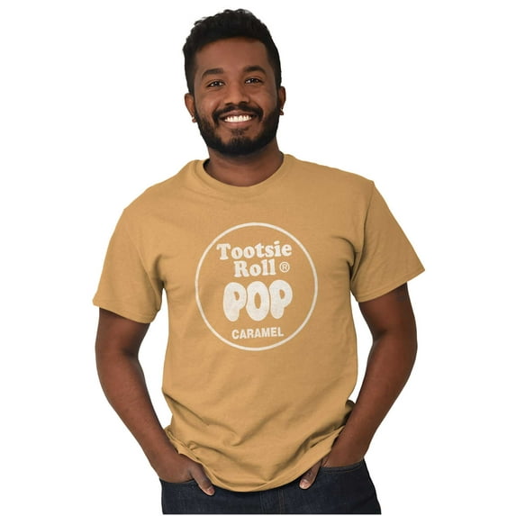 Tootsie Roll Pop Caramel Flavored Unisex Plus Size Graphic Tee Brisco Brands 3X