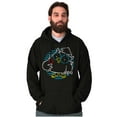thumbnail image 1 of Tootsie Roll Pop Mr Owl Neon Sign Hoodie Sweatshirt Women Men Brisco Brands M, 1 of 6
