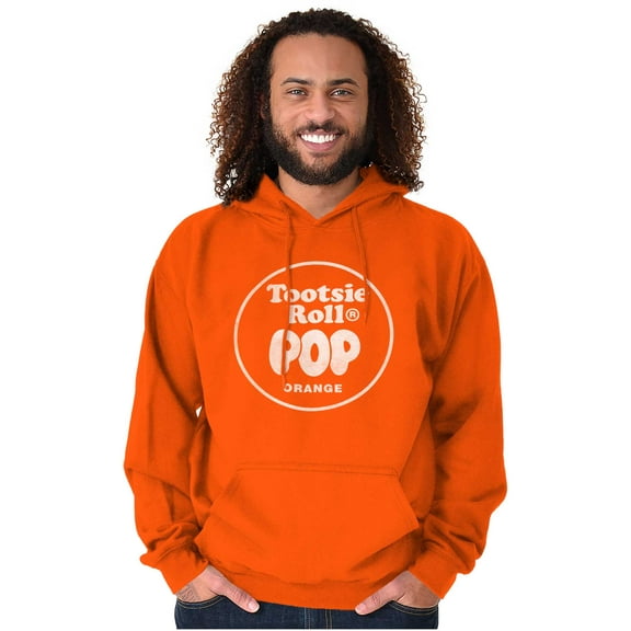 Tootsie Roll Pop Orange Flavor Hoodie Sweatshirt Women Men Brisco Brands S