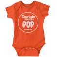 thumbnail image 1 of Tootsie Roll Pop Orange Flavor Romper Boys or Girls Infant Baby Brisco Brands 12M, 1 of 6