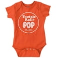 thumbnail image 1 of Tootsie Roll Pop Orange Flavor Romper Boys or Girls Infant Baby Brisco Brands 24M, 1 of 6