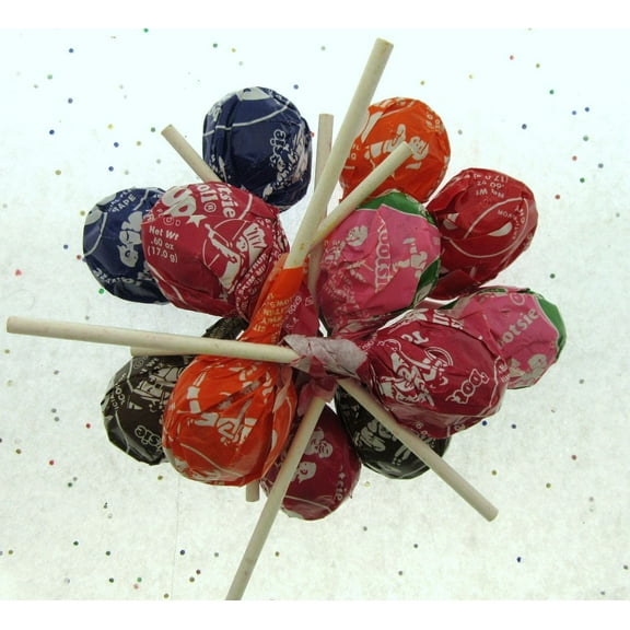 Tootsie Roll Pops 1lb One Pound 16oz Suckers Chocolate Chews Candy Candies