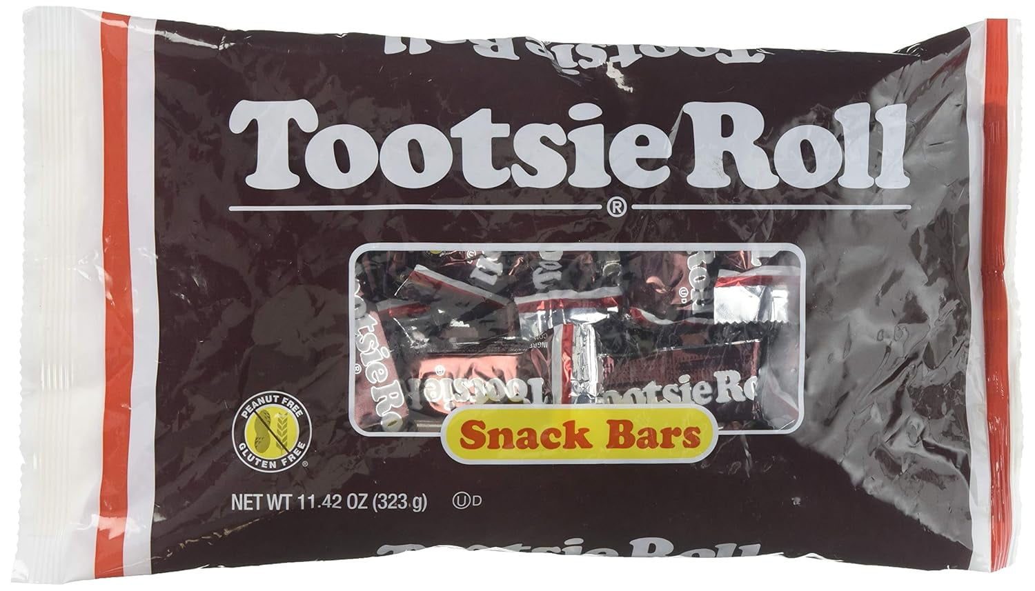 Tootsie Roll Chocolate Flavored Snack Bars 11.42 oz Box