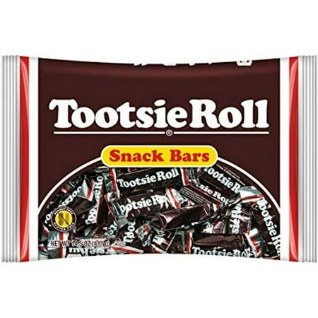 Tootsie Roll Snack Bars, Individually Foil Wrapped, 14.5 Oz Bag, 14.5 Oz