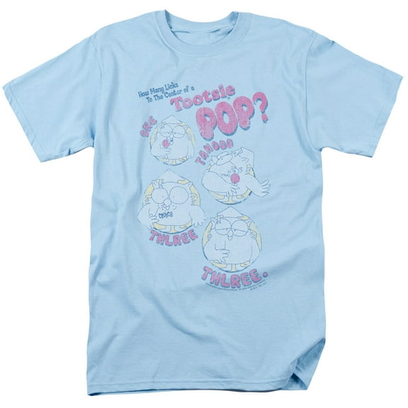 Tootsie Roll Three Officially Licensed Adult T Shirt