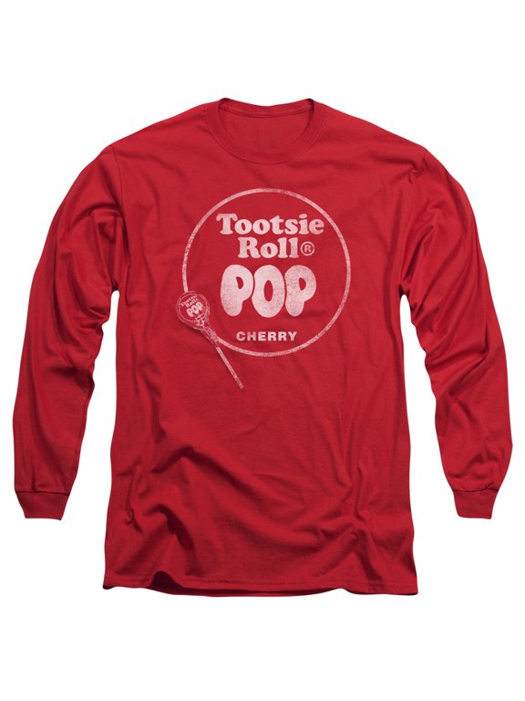 Tootsie Roll - Tootsie Roll Pop Logo - Long Sleeve Shirt - Large