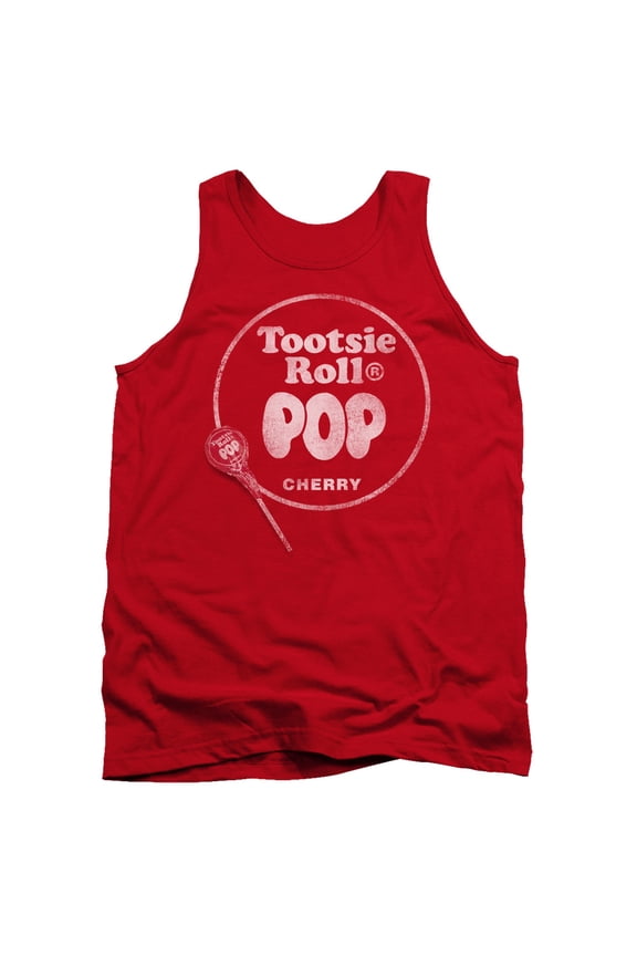 Tootsie Roll - Tootsie Roll Pop Logo - Tank Top - Large
