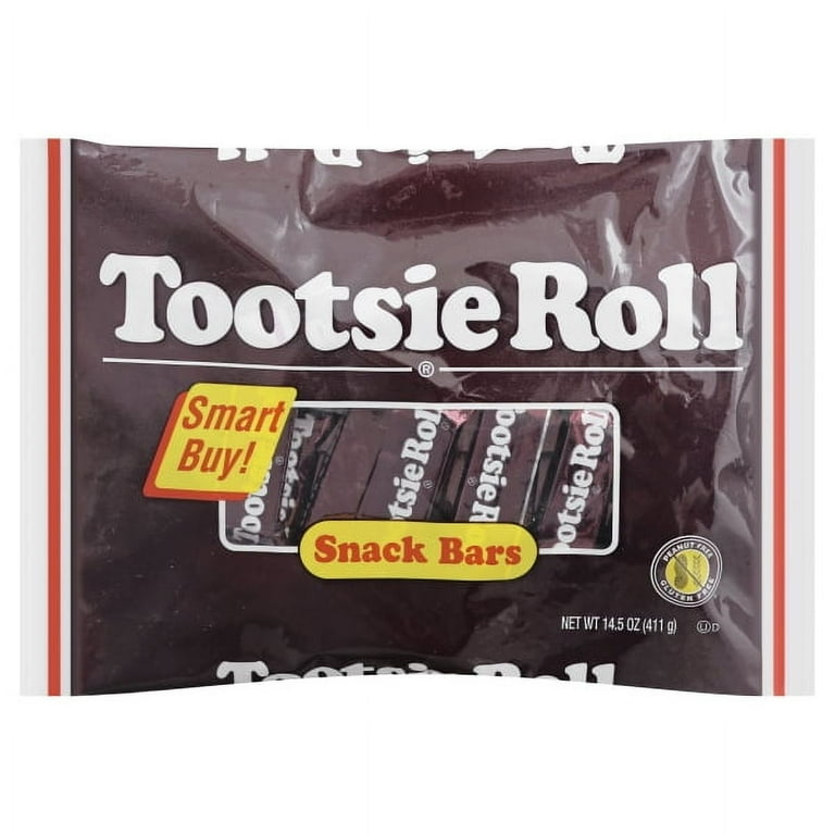 Tootsie Roll Tootsie Roll Snack Bars, 14.5 oz - Walmart.com
