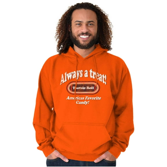 Tootsie Roll Vintage Always a Treat Hoodie Sweatshirt Women Men Brisco Brands S