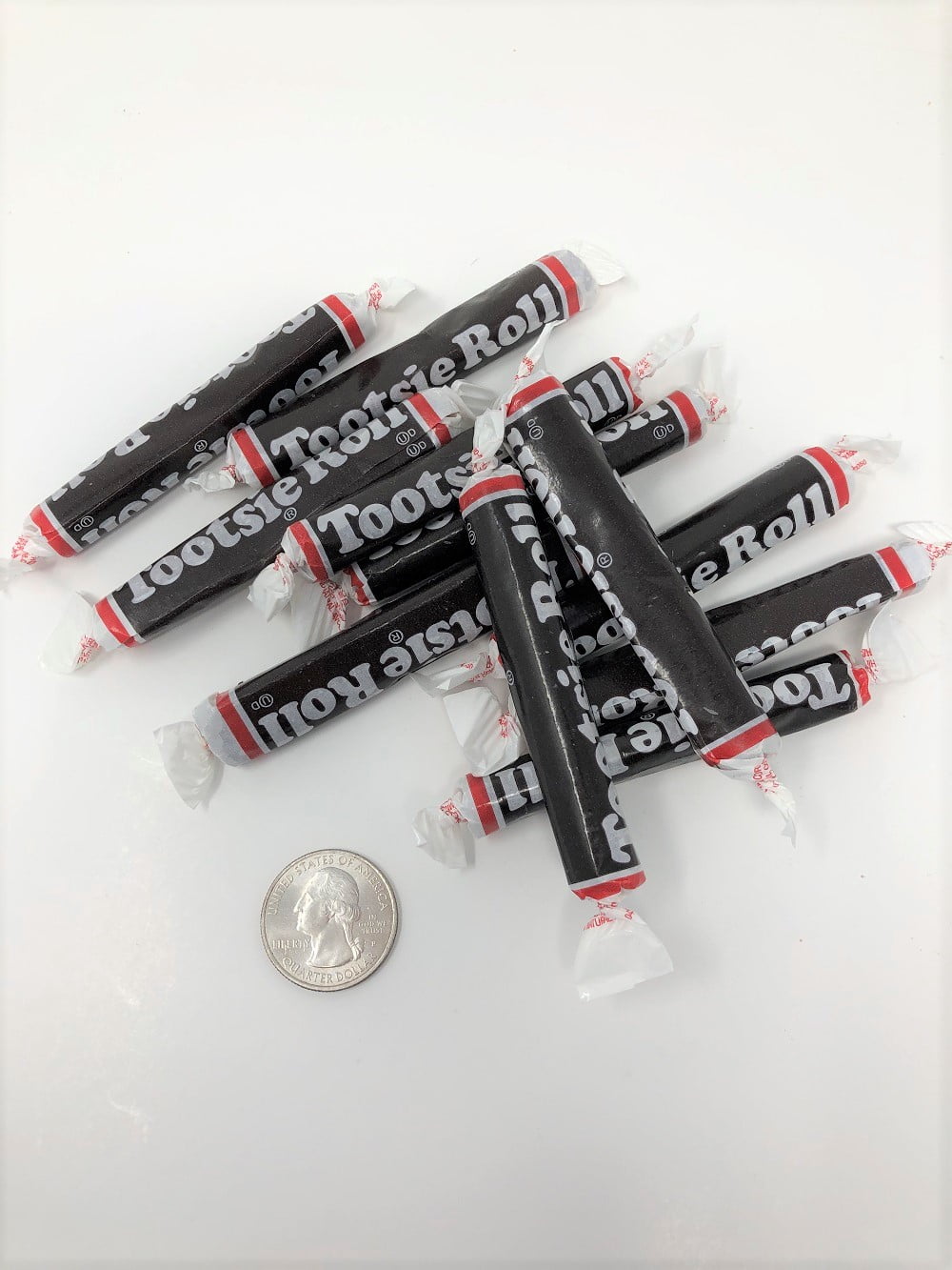 Tootsie Rolls Long Twist Chocolate 5 pound tootsie roll wrapped bulk candy