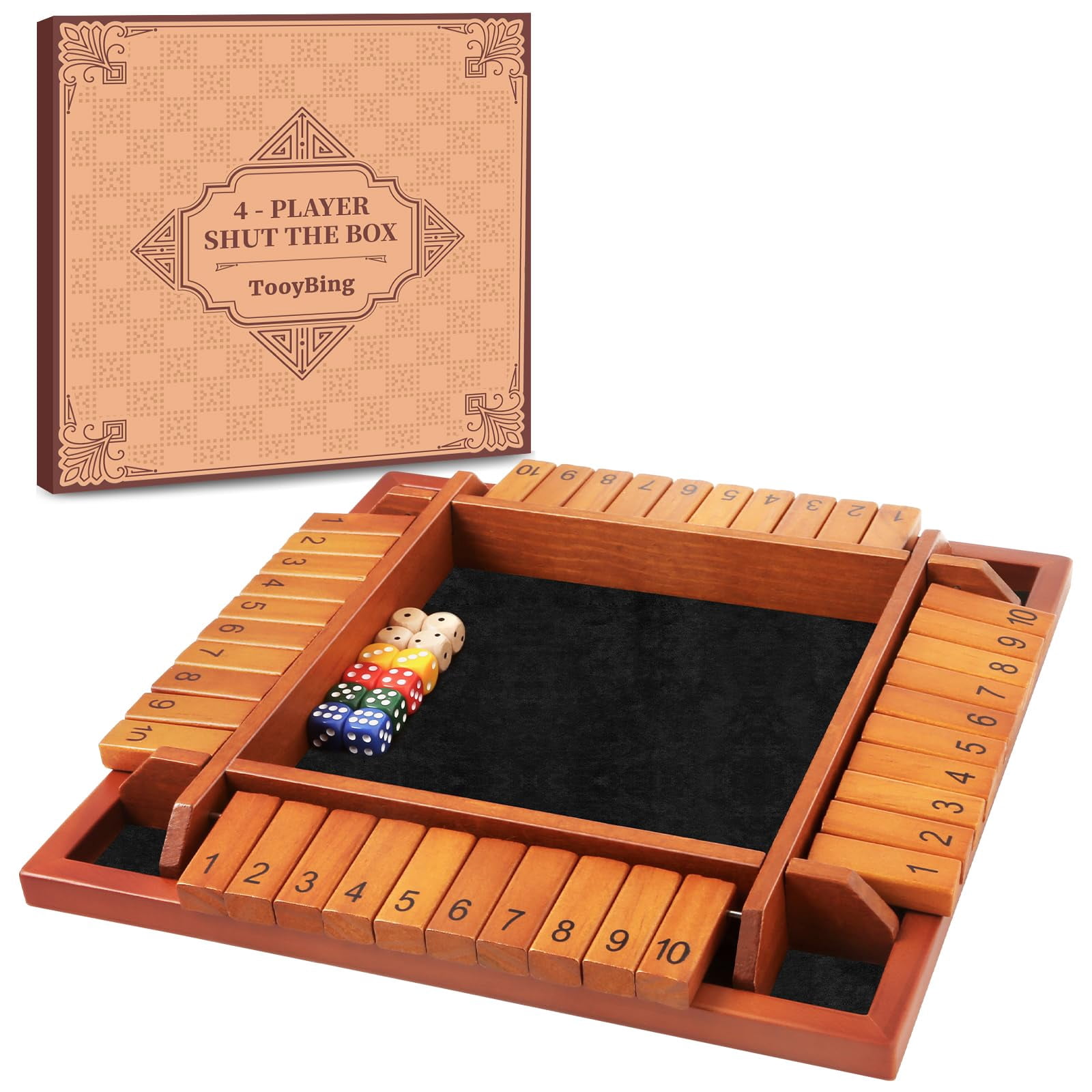 TooyBing Welpen Valentinstagskarten-Set Mit Geschenkbox – 33 Karten & Deko Für Kinder
