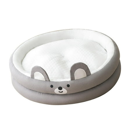 Tooyful Cat Bed Cat Scratching Pad Warm Pad Four Seasons Durable Mattress Kennel Round Cushion Sleeping Bed Nest House for Kitten Large Cats Puppy 35cmx35cm