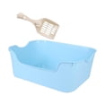thumbnail image 1 of Tooyful Cat Portable Deep Loo Large Space Bedpan Open Top Pet Litter Tray, 1 of 10