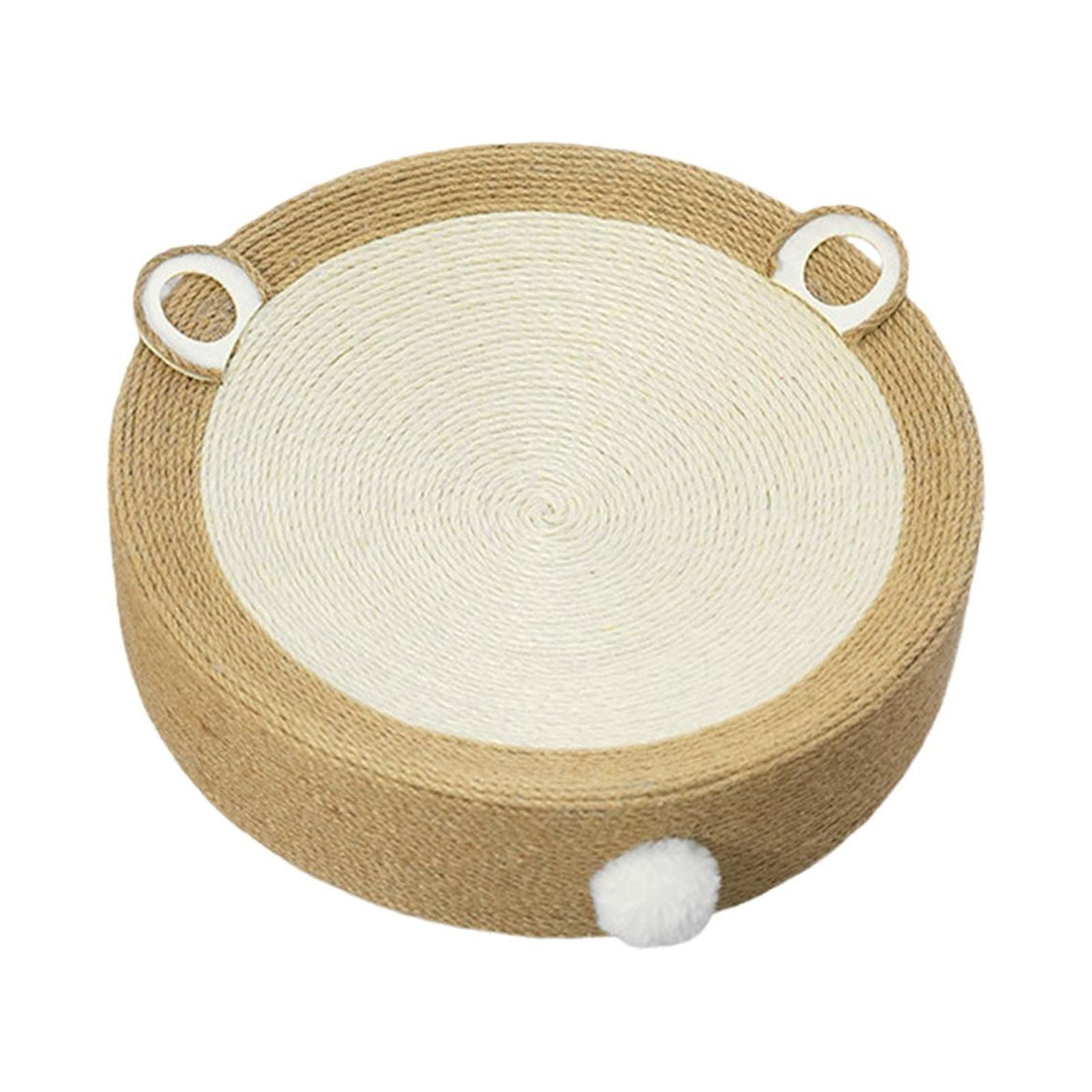 Tooyful Cat Scratch Pad Lounge Cat Beds Rest and Play 40x10.5cm Grind Claws Cardboard Cat Scratcher Bed Cat Scratching Board for Kitten Medium Cats Beige Brown
