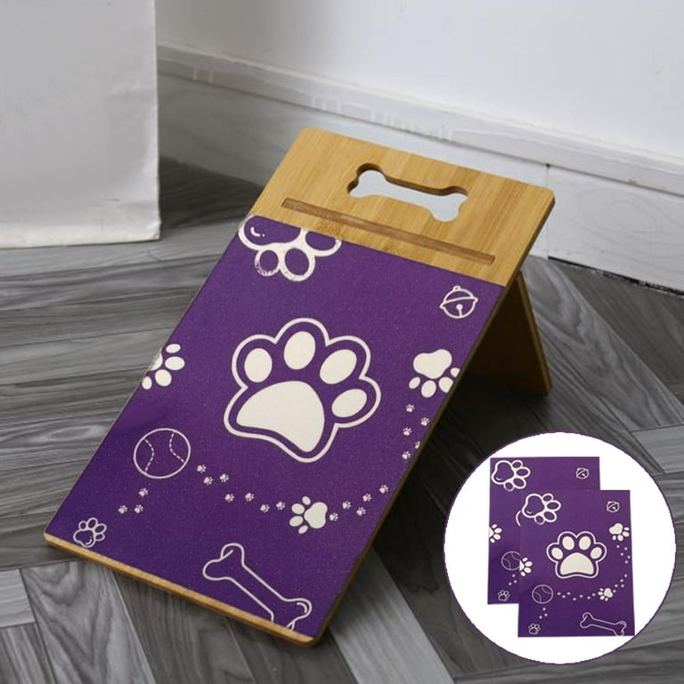 Tooyful Dog Scratch Nail File Pad Durable Dog Nail Puppy Scratch Mat Pet Scratch Pad Interactive Pet Toys for Small Medium Dogs Puppy 2 colorful paper Walmart