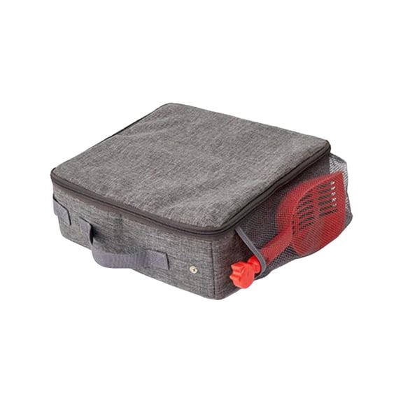 Tooyful Travel , Cat Litter Tray, No Leakage Easy to Carry Collapsible Easy to Clean Portable Cat , Cat Toilet for Road Trip 30cmx30cm