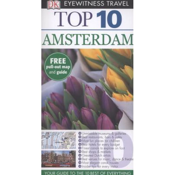 Pre-Owned DK Eyewitness Top 10 Travel Guide Amsterdam (DK Eyewitness Travel Guide) (Paperback) 1409387801 9781409387800