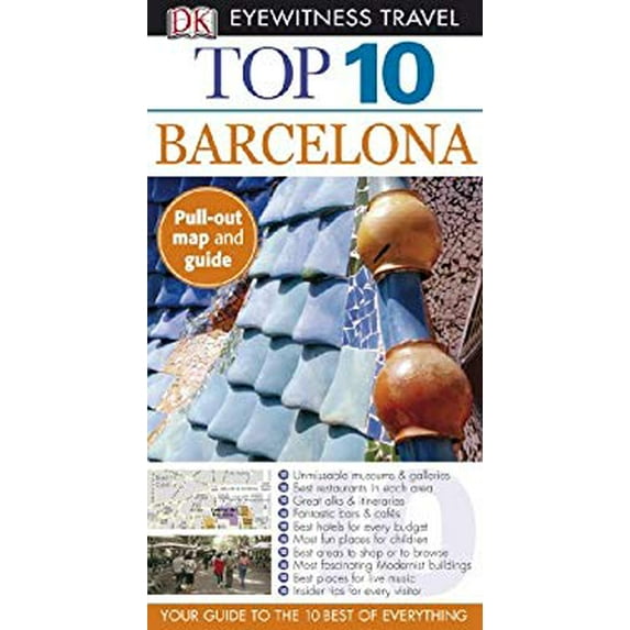 Pre-Owned Top 10 Barcelona (Eyewitness Top 10 Travel Guides) (Paperback) 075666053X 9780756660536