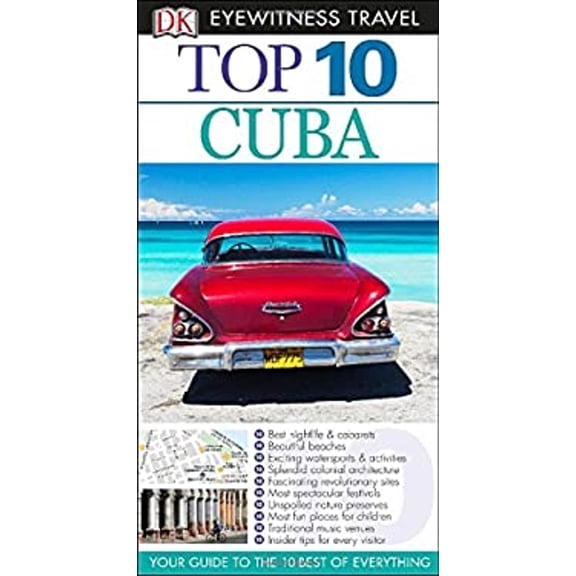 Pre-Owned Eyewitness Top 10 Travel Guide - Cuba (Paperback) 9781465410429