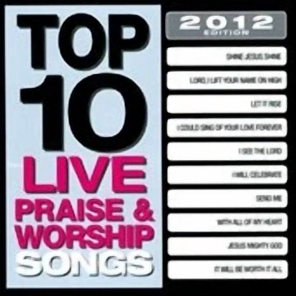 Top 10 Live Praise & Worship Songs 2012 - Music CD - Sold by Sounda
