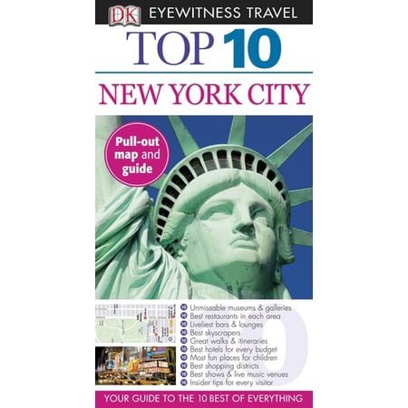 Pre-Owned Top 10 New York City (Eyewitness Top 10 Travel Guide) (Paperback) 0756684528 9780756684525