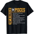 thumbnail image 1 of Top 10 Rules of Pisces Birthday Gifts T-Shirt, 1 of 3