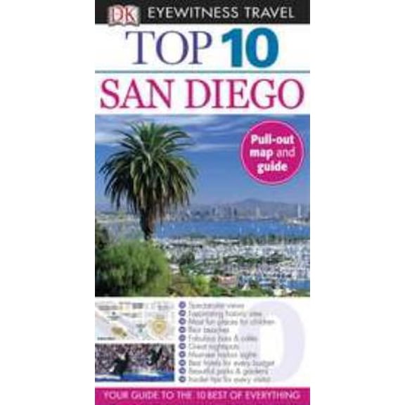 Pre-Owned Top 10 San Diego [With Map] (Paperback) 0756670470 9780756670474