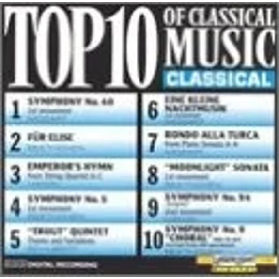 Top 10 of Classical Music: Classical - Music CD - Audio CD - Sold by gmusic