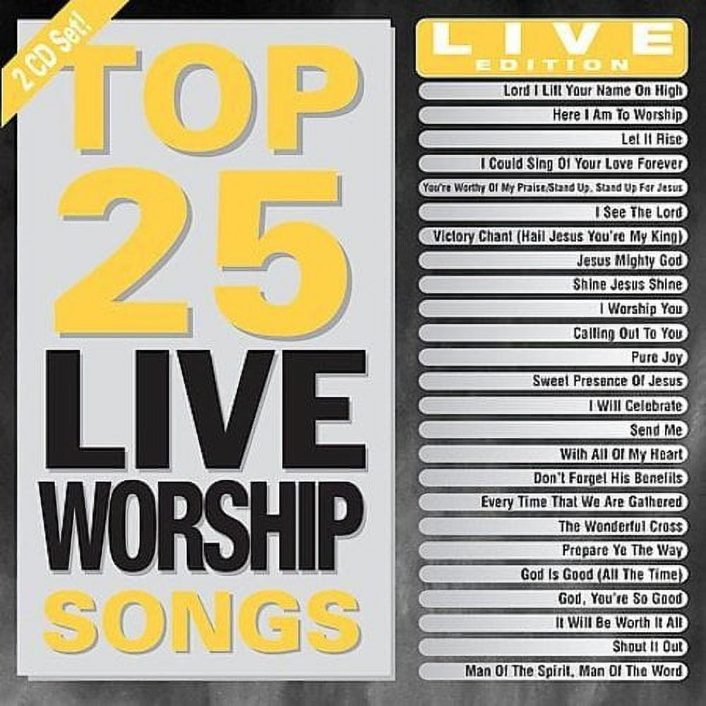 Top 25 Live Worship Songs (CD) by Various Artists