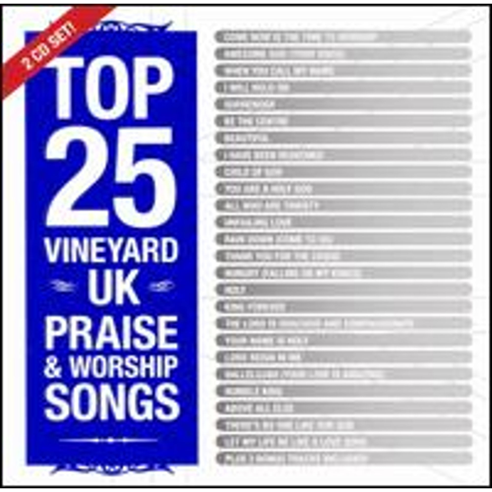 Top 25 Vineyard UK Praise & Worship Songs (CD) by Various Artists ...