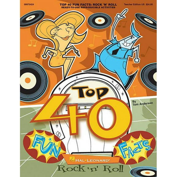 Top 40 Fun Facts: Rock and Roll (Classroom Resource): Ready-To-Use Reproducible Activities (Paperback)